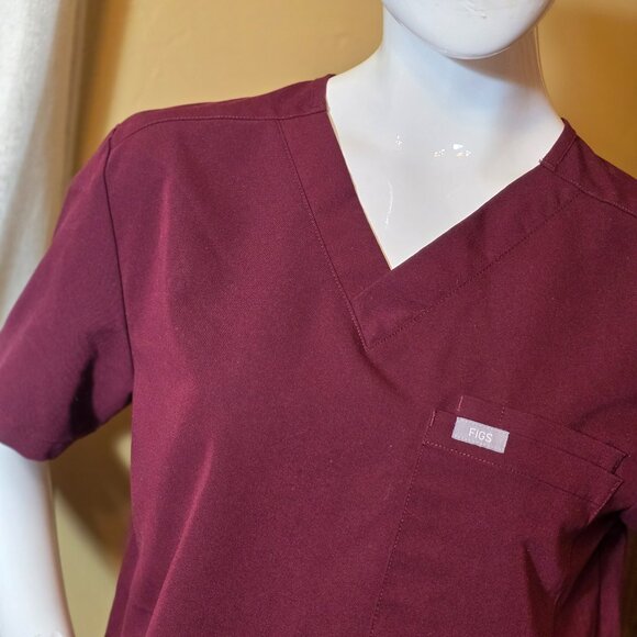 Men's FIGS Leon Three-Pocket Scrub Top™ sz S - Picture 2 of 6